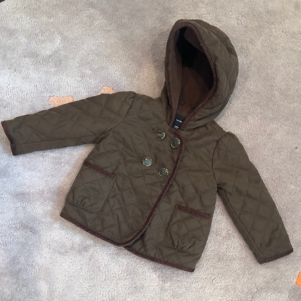 Baby Gap quilted jacket - 2t brown